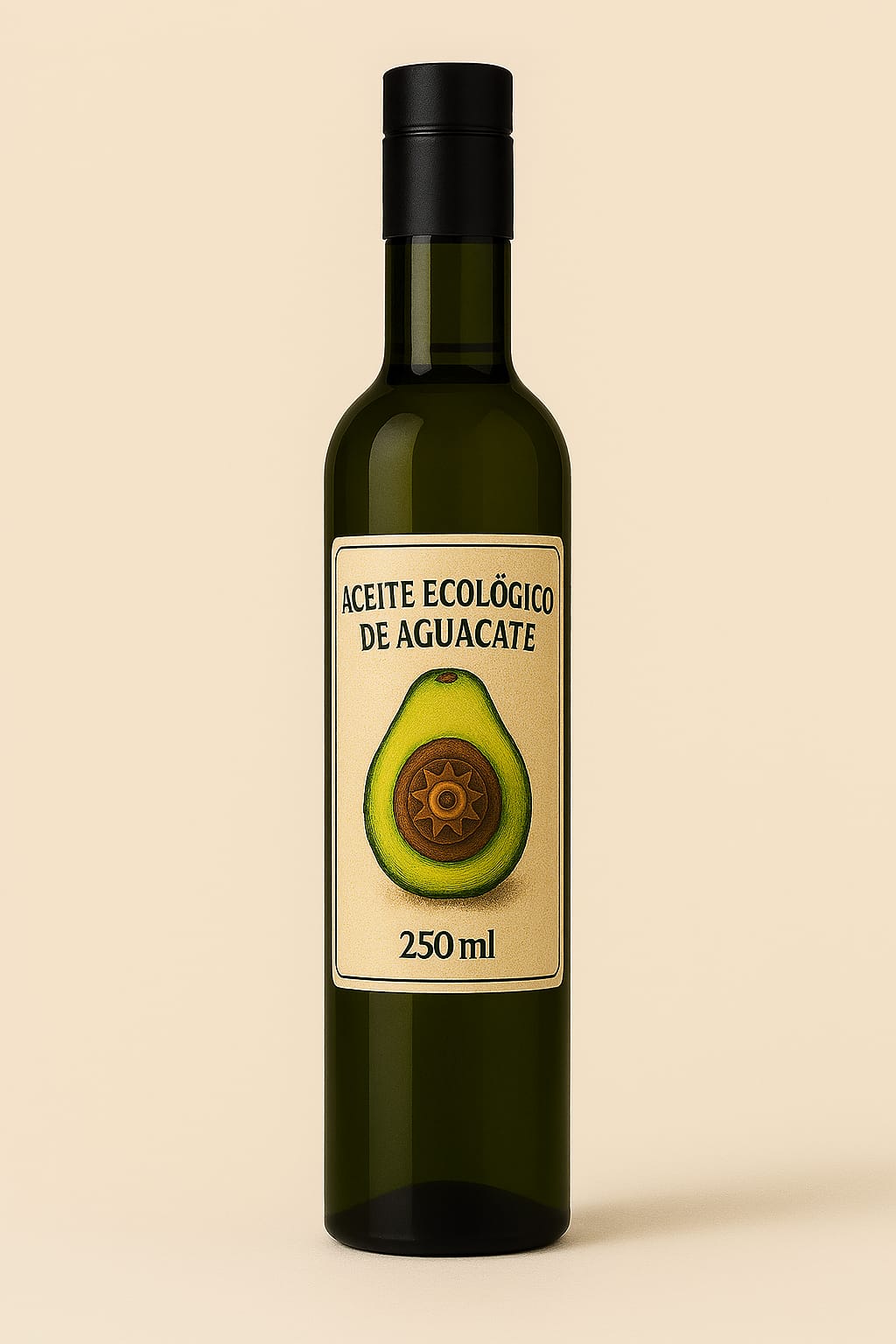 Botella de 200ml de Aceite de Aguacate Orgánico Esencia Pura